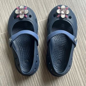 Toddler Mary Jane style crocs